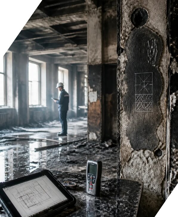 Обследование зданий после пожара в Пыти-Яхах от 15260 р. | ЭкспертизаРоссия